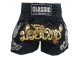 Classic Thaiboxenhose Shorts Hosen für Frauen : CLS-015 Schwarz